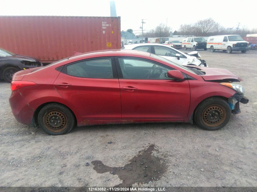 2013 Hyundai Elantra Gl VIN: 5NPDH4AE0DH183470 Lot: 12163052