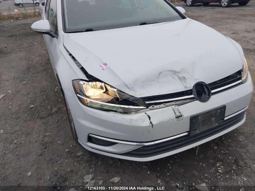 2018 Volkswagen Golf VIN: 3VWG17AU3JM257431 Lot: 12163103