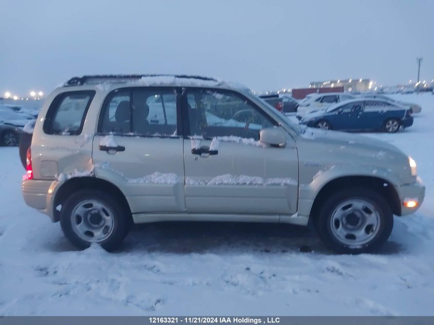 2000 Suzuki Grand Vitara VIN: JS3TD62V3Y4127280 Lot: 12163321