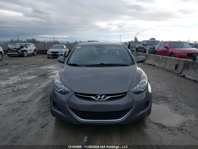 2012 Hyundai Elantra Gl VIN: 5NPDH4AE8CH100611 Lot: 12163589