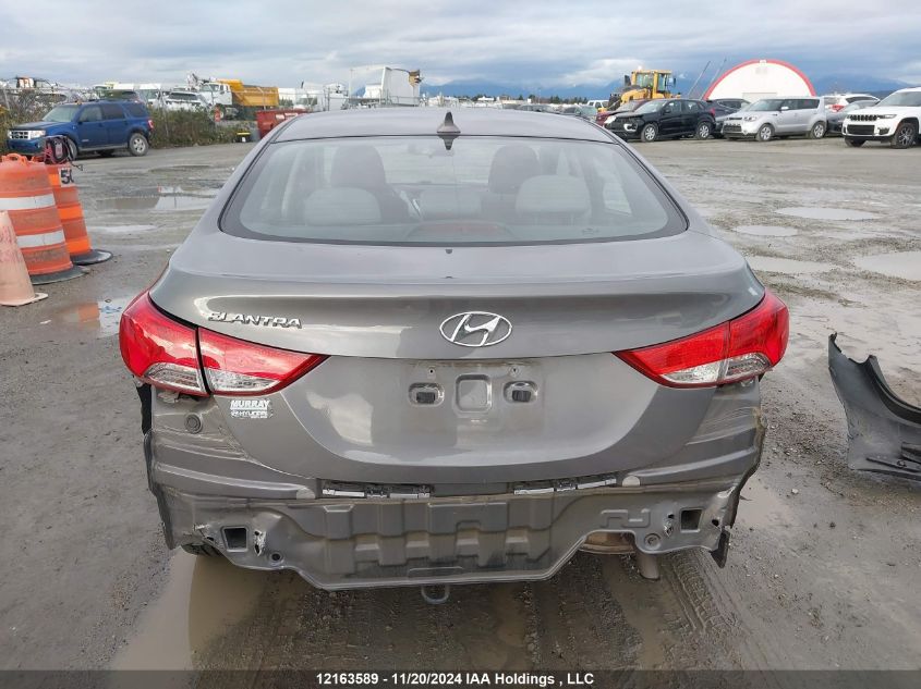 2012 Hyundai Elantra Gl VIN: 5NPDH4AE8CH100611 Lot: 12163589