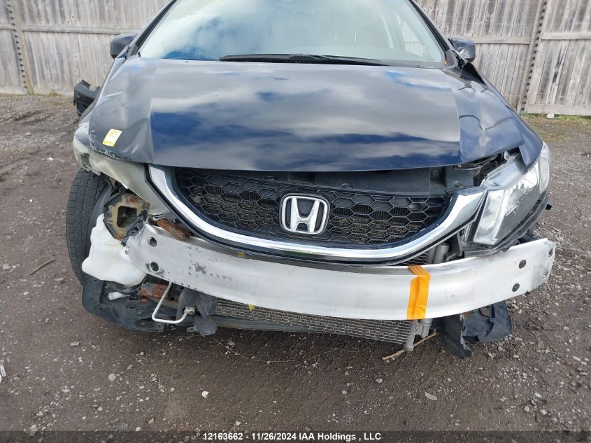 2013 Honda Civic Ex 4Dr VIN: 2HGFB2F5XDH046196 Lot: 12163662