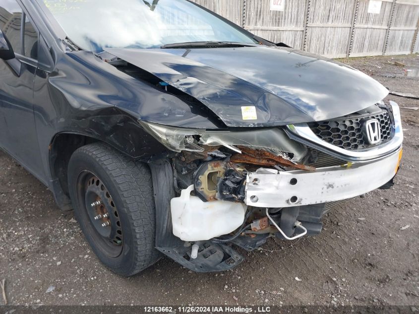 2013 Honda Civic Ex 4Dr VIN: 2HGFB2F5XDH046196 Lot: 12163662