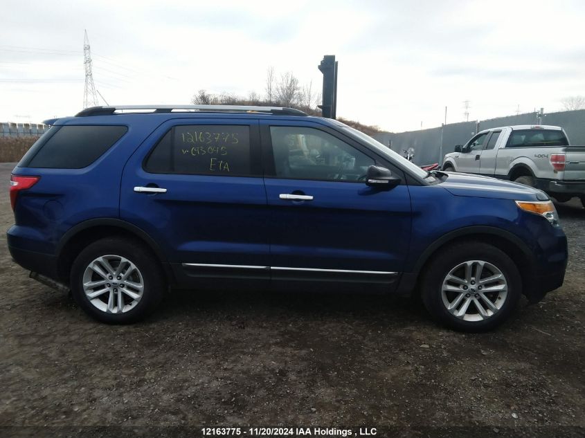 2013 Ford Explorer Xlt VIN: 1FM5K8D85DGC93045 Lot: 12163775