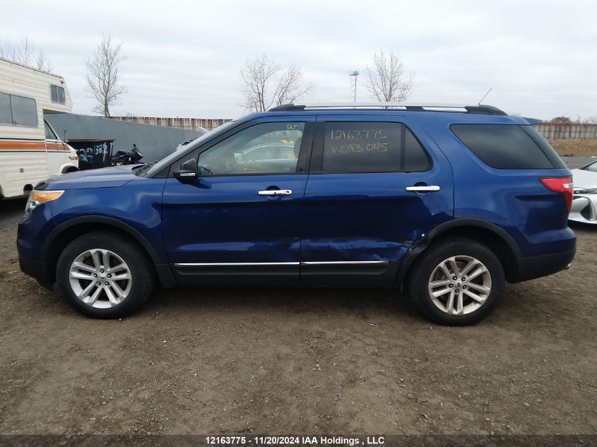 2013 Ford Explorer Xlt VIN: 1FM5K8D85DGC93045 Lot: 12163775