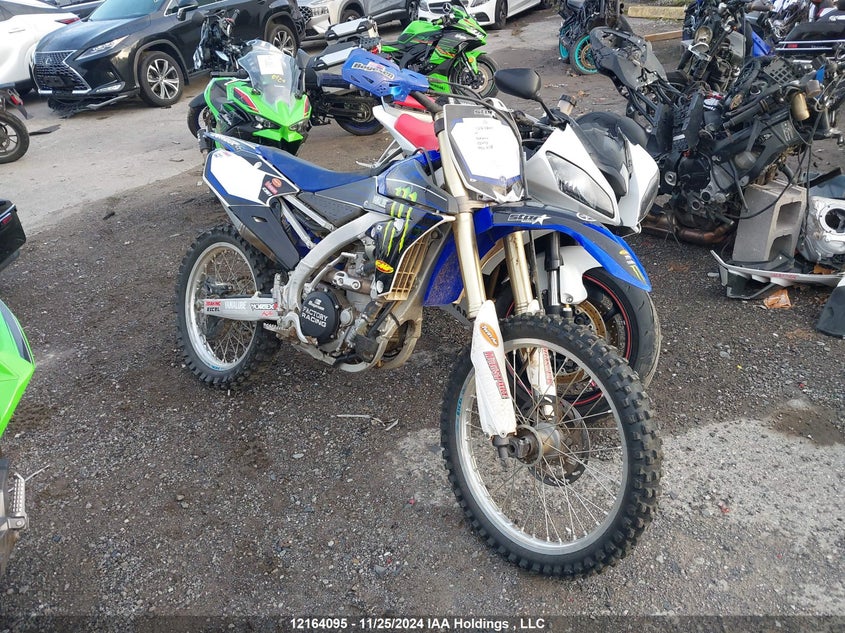 JYACJ18C1EA002478 2014 Yamaha Yz450 F auction photo 1