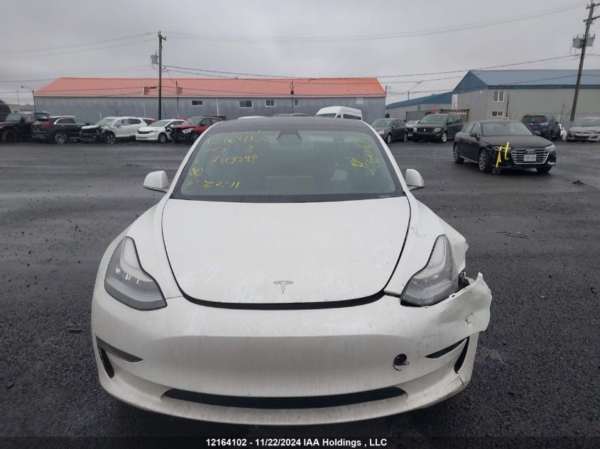 2020 Tesla Model 3 VIN: 5YJ3E1EA8LF780048 Lot: 12164102