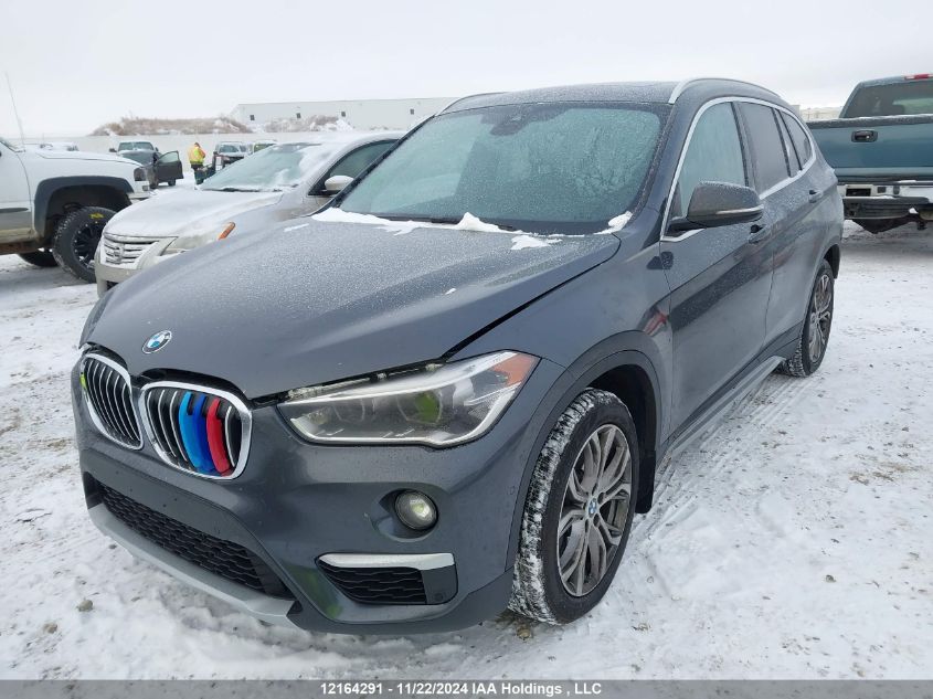 2019 BMW X1 xDrive28I VIN: WBXHT3C5XK5N55162 Lot: 12164291