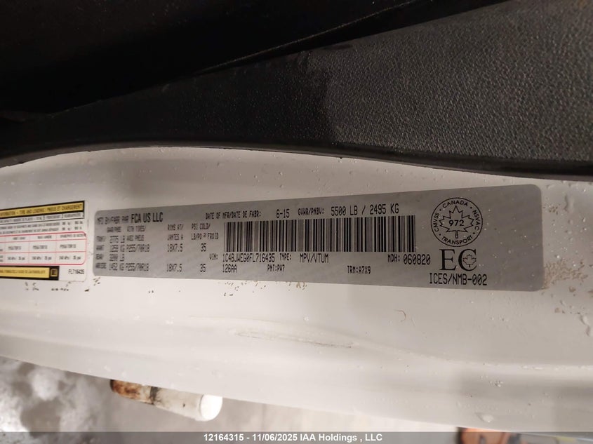 1C4BJWEG0FL716435 2015 JEEP WRANGLER photo no. 18
