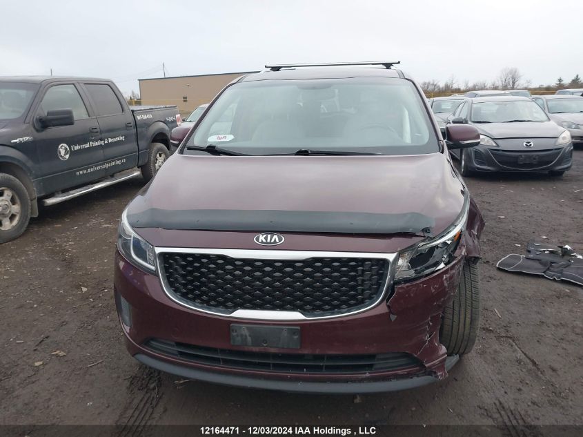 2017 Kia Sedona Lx VIN: KNDMB5C14H6252212 Lot: 12164471