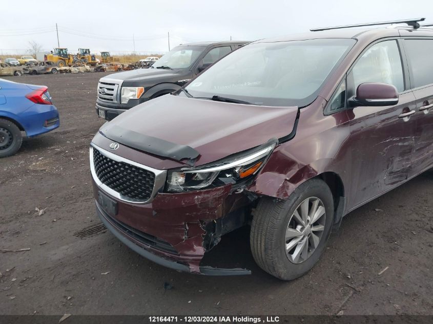 2017 Kia Sedona Lx VIN: KNDMB5C14H6252212 Lot: 12164471