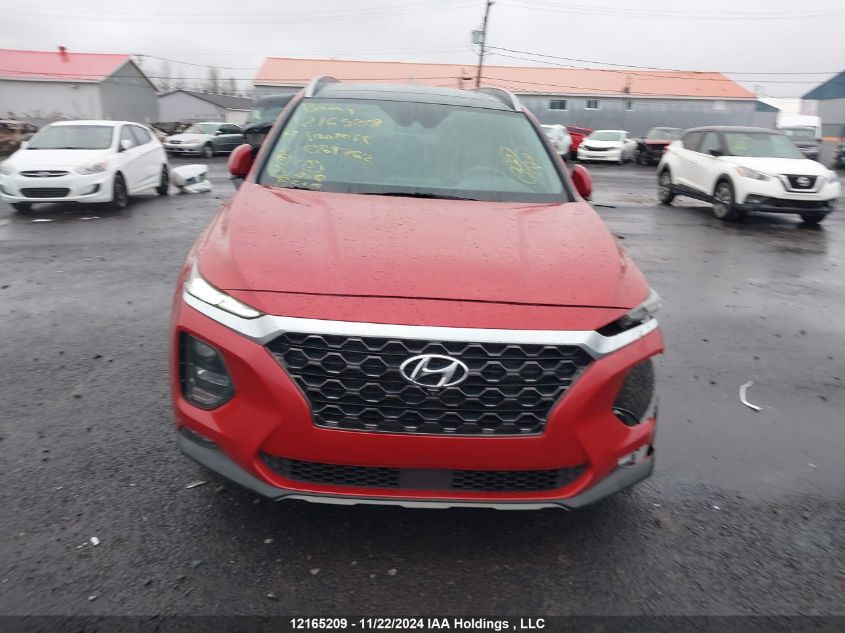 2019 Hyundai Santa Fe Luxury VIN: 5NMS3CAA3KH069762 Lot: 12165209