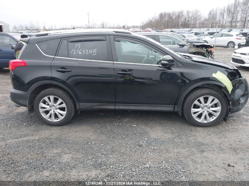 2015 Toyota Rav4 Limited VIN: 2T3DFREV7FW313835 Lot: 12165248