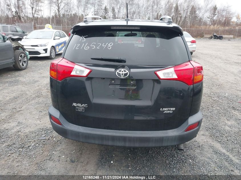 2015 Toyota Rav4 Limited VIN: 2T3DFREV7FW313835 Lot: 12165248