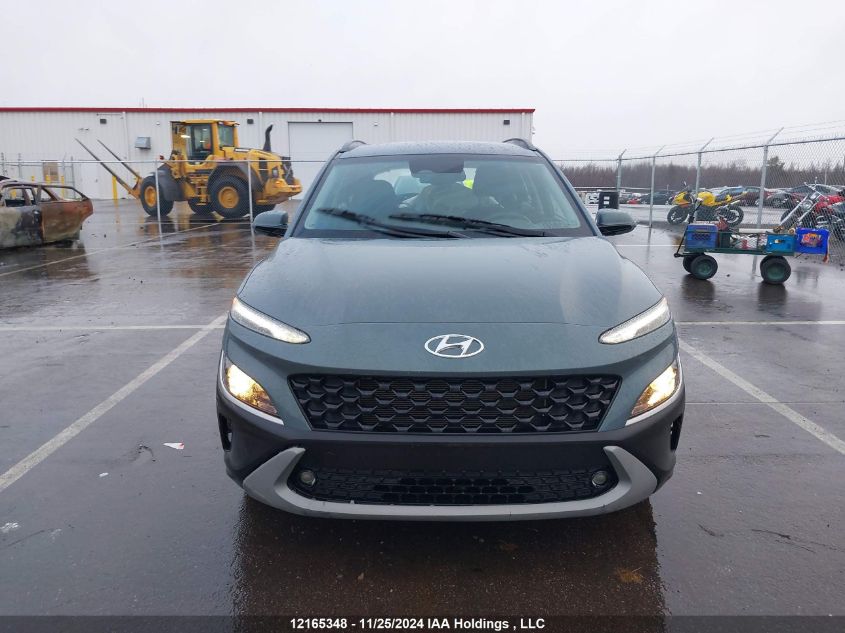 2022 Hyundai Kona Sel/Se VIN: KM8K22AB4NU847520 Lot: 12165348