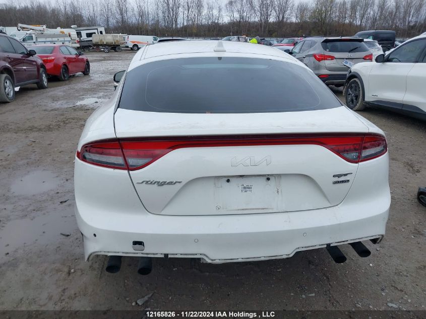 2022 Kia Stinger VIN: KNAE55LC4N6121853 Lot: 12165826