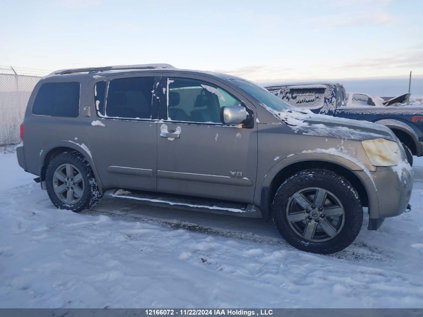 2009 Nissan Armada Se/Le VIN: 5N1AA08C49N610611 Lot: 12166072