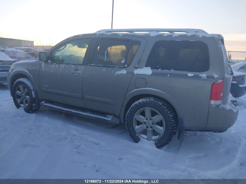 2009 Nissan Armada Se/Le VIN: 5N1AA08C49N610611 Lot: 12166072