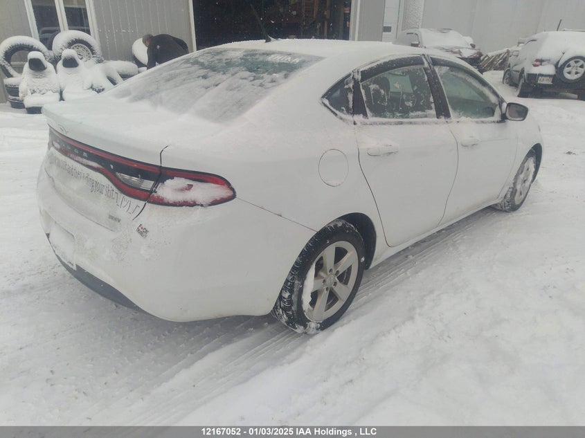 Vin: 1c3cdfbb1fd227741, lot: 2523982, dodge dart sxt 20154
