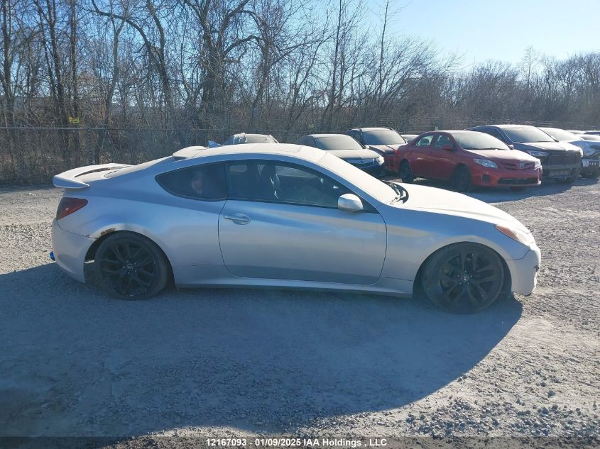 2010 Hyundai Genesis Coupe 2.0T VIN: KMHHT6KDXAU017147 Lot: 12167093