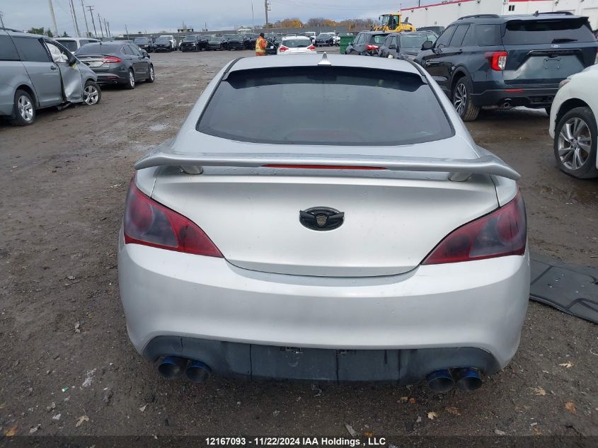 2010 Hyundai Genesis Coupe 2.0T VIN: KMHHT6KDXAU017147 Lot: 12167093