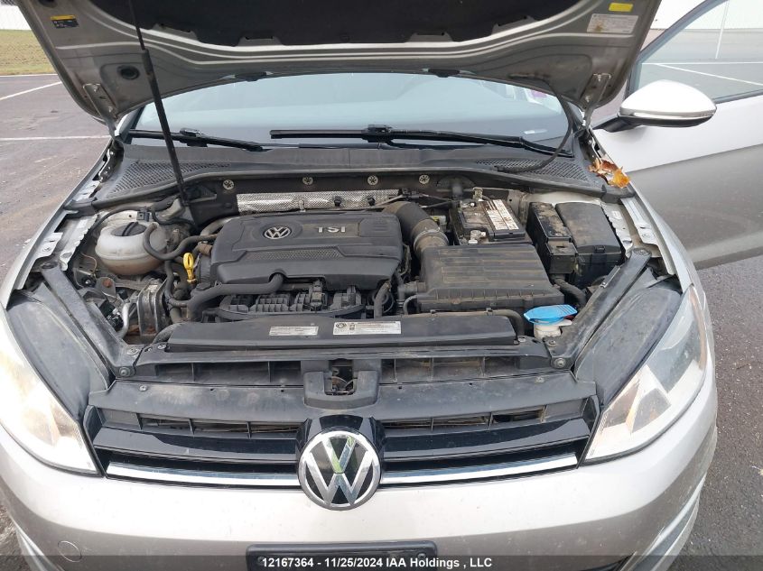 2016 Volkswagen Golf S/Se/Sel VIN: 3VW217AU6GM036960 Lot: 12167364