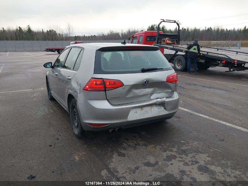 2016 Volkswagen Golf S/Se/Sel VIN: 3VW217AU6GM036960 Lot: 12167364