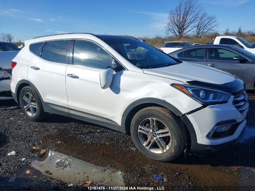 2018 Hyundai Santa Fe Sport VIN: 5XYZUDLB7JG539372 Lot: 12167475