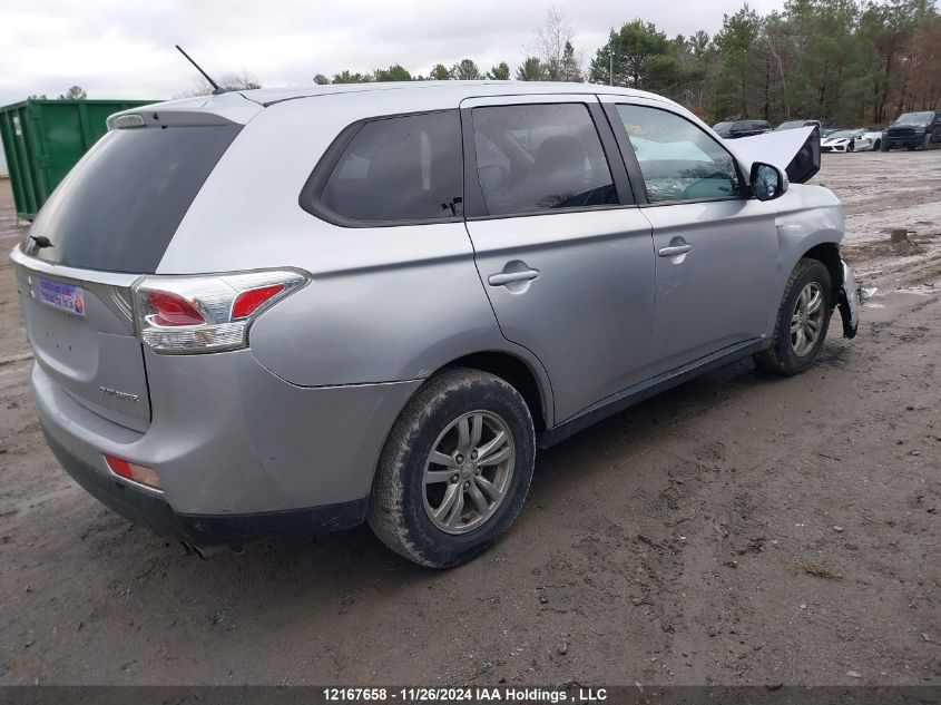 2014 Mitsubishi Outlander Se VIN: JA4JZ3AX6EZ605919 Lot: 12167658