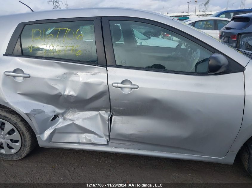 2012 Toyota Matrix VIN: 2T1KU4EE6CC786776 Lot: 12167706