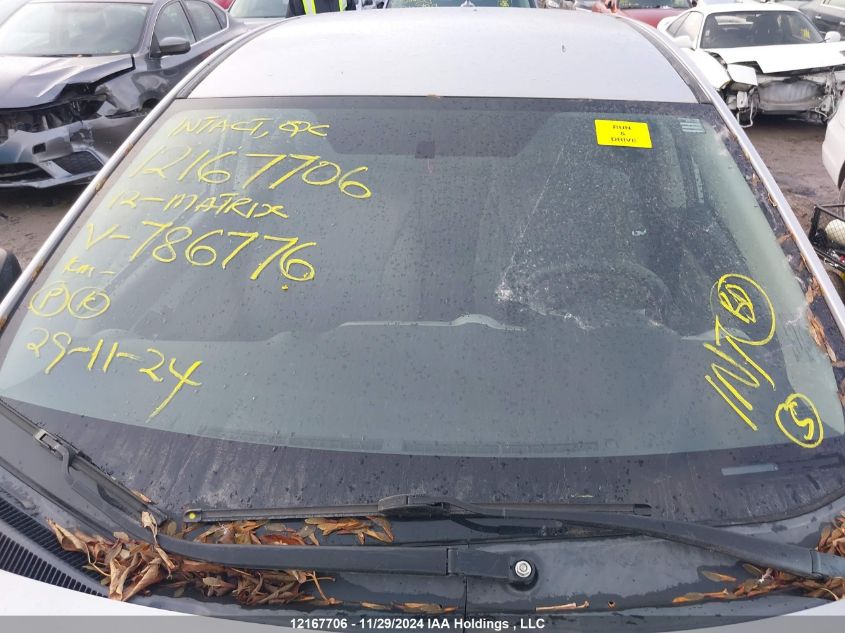 2012 Toyota Matrix VIN: 2T1KU4EE6CC786776 Lot: 12167706