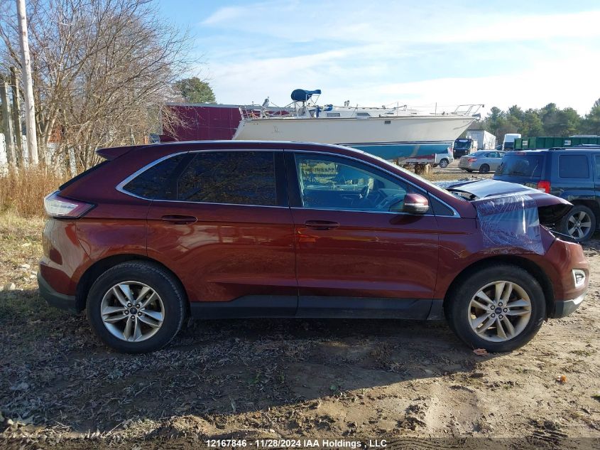 2015 Ford Edge Sel VIN: 2FMTK3J83FBB24053 Lot: 12167846