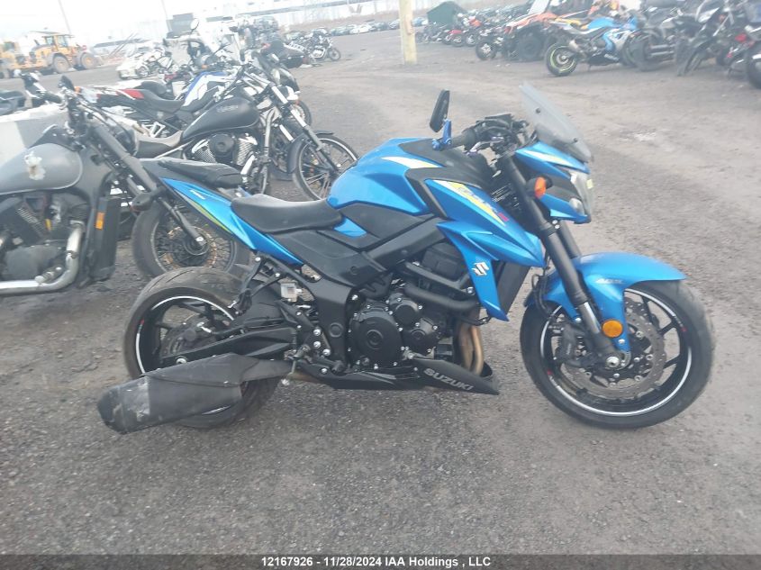 2020 Suzuki Gsx-S750 M/Z VIN: JS1C533BXL7100870 Lot: 12167926