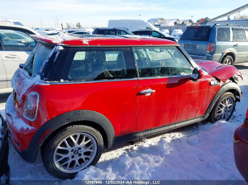 2010 Mini Cooper Hardtop VIN: WMWMF7C51ATZ70307 Lot: 12167946