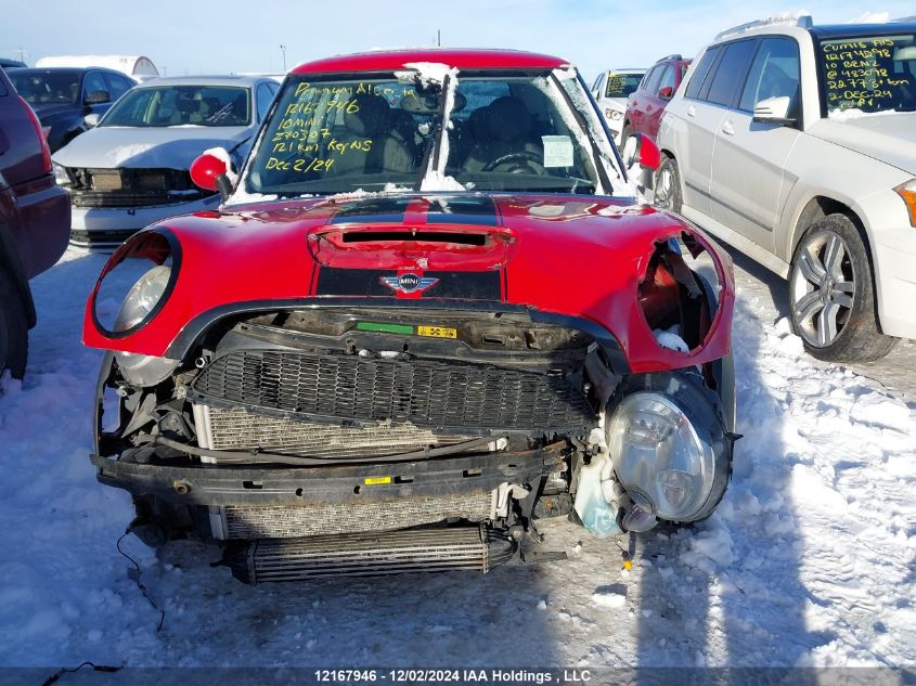 2010 Mini Cooper Hardtop VIN: WMWMF7C51ATZ70307 Lot: 12167946