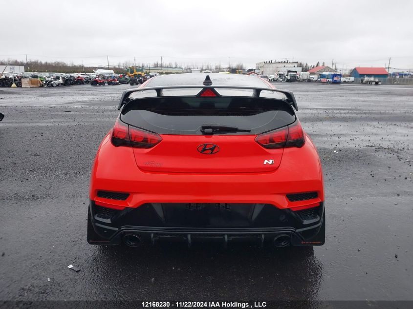 2022 Hyundai Veloster N VIN: KMHT36AH7NU012069 Lot: 12168230