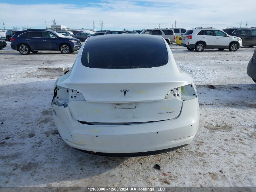 2022 Tesla Model 3 VIN: 5YJ3E1EB1NF120834 Lot: 12168300