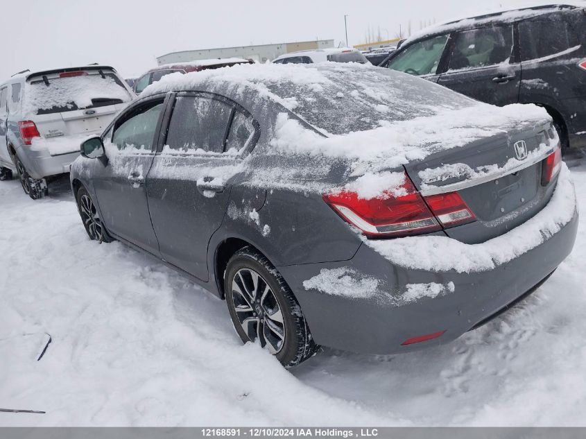 2013 Honda Civic Sdn VIN: 2HGFB2F42DH101957 Lot: 12168591