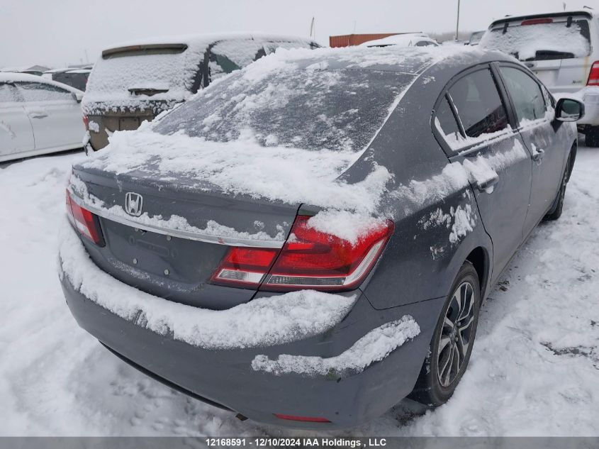 2013 Honda Civic Sdn VIN: 2HGFB2F42DH101957 Lot: 12168591