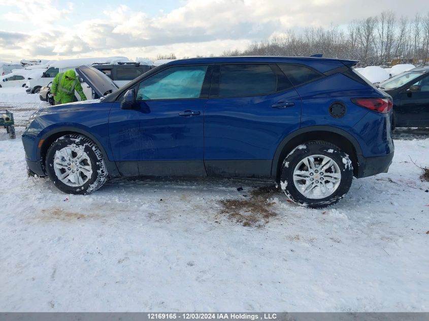 2022 Chevrolet Blazer VIN: 3GNKBCR41NS112775 Lot: 12169165