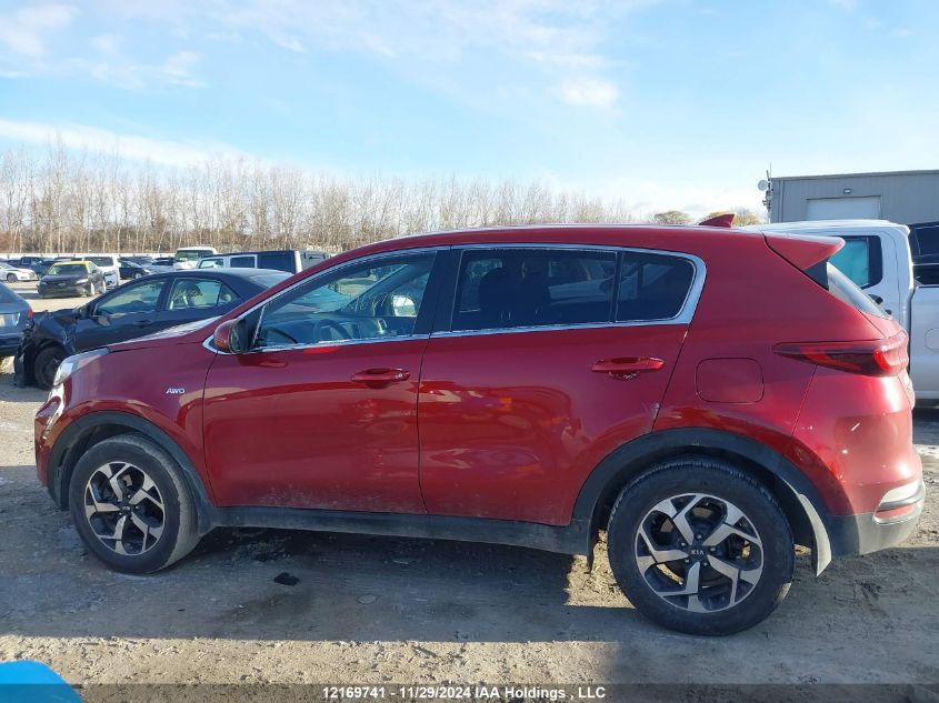 2021 Kia Sportage VIN: KNDPMCAC2M7877986 Lot: 12169741