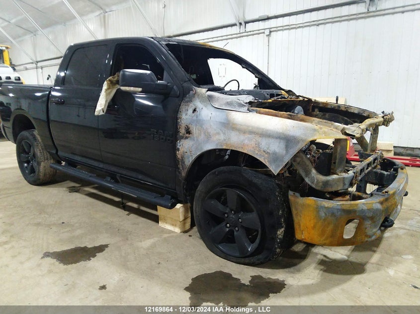 1C6RR7LM0JS309095 2018 Ram 1500 Slt auction photo 1