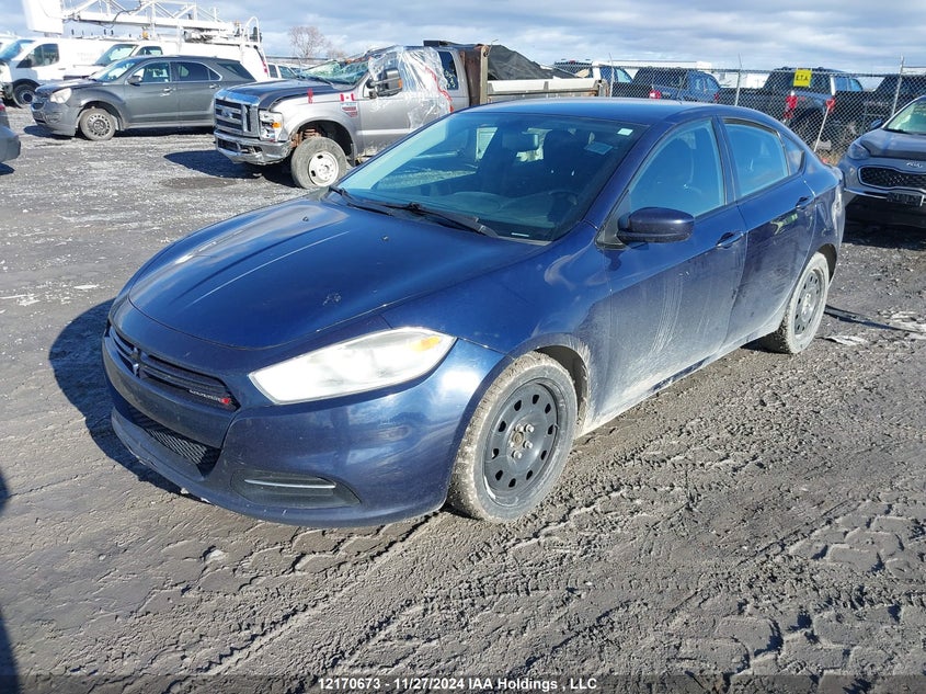 Vin: 1c3cdfba0dd183431, lot: 2527891, dodge dart 20132