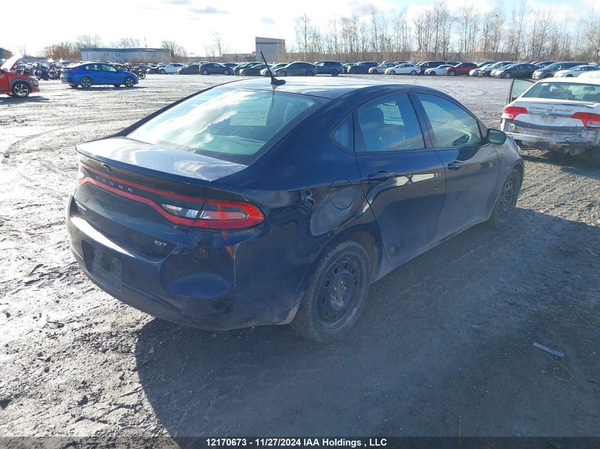 Vin: 1c3cdfba0dd183431, lot: 2527891, dodge dart 20134