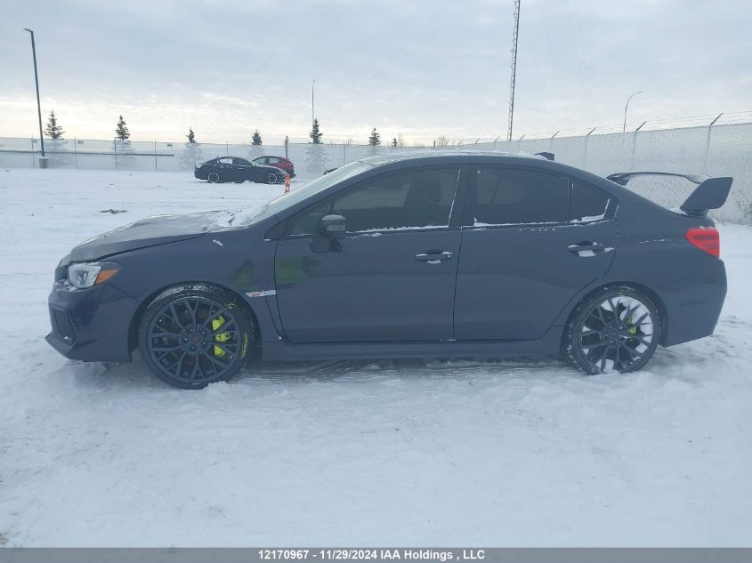 2019 Subaru Wrx Sti Limited VIN: JF1VA2T61K9816203 Lot: 12170967