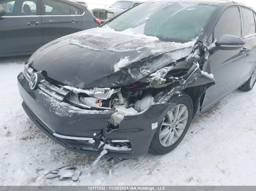 2018 Volkswagen Golf VIN: 3VWG17AU3JM284130 Lot: 12171332