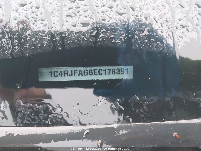 2014 Jeep Grand Cherokee Laredo VIN: 1C4RJFAG6EC178391 Lot: 12171404