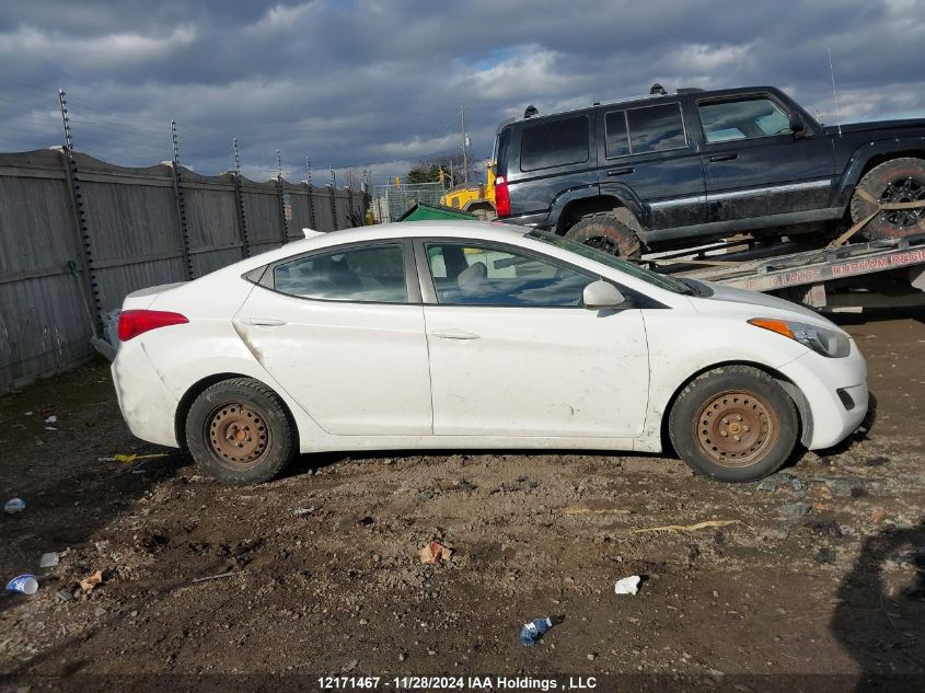 2013 Hyundai Elantra Gl VIN: 5NPDH4AE2DH451502 Lot: 12171467