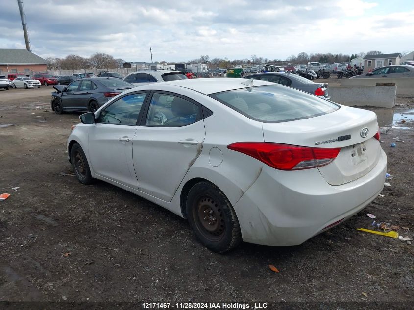 2013 Hyundai Elantra Gl VIN: 5NPDH4AE2DH451502 Lot: 12171467