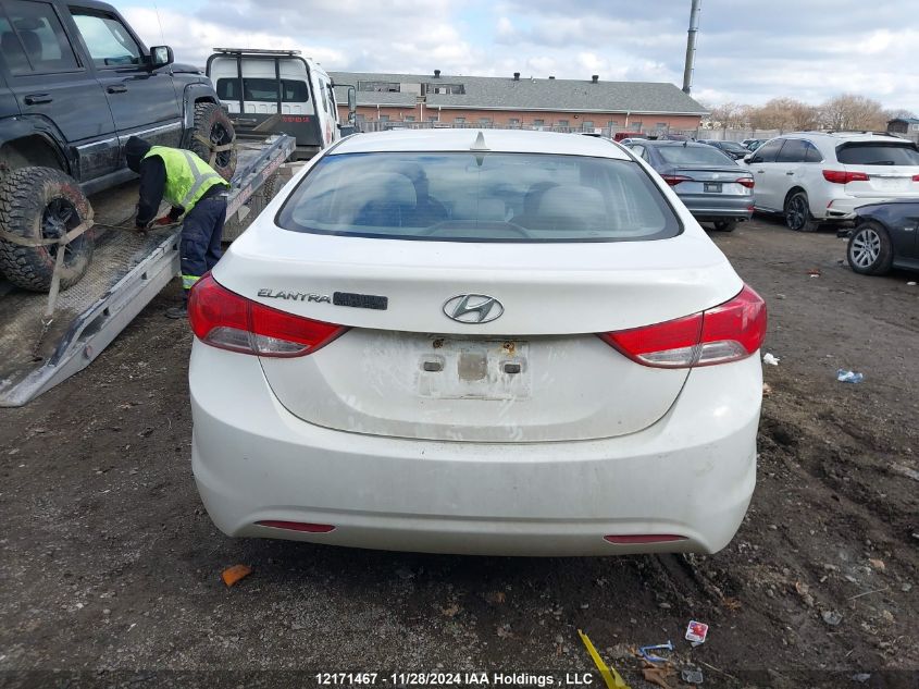 2013 Hyundai Elantra Gl VIN: 5NPDH4AE2DH451502 Lot: 12171467